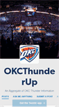 Mobile Screenshot of okcthunderup.tumblr.com
