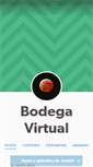 Mobile Screenshot of bodegavirtual.tumblr.com