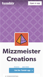 Mobile Screenshot of mizzmeister.tumblr.com