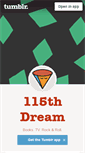Mobile Screenshot of 115th-dream.tumblr.com