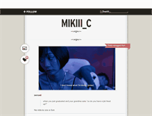 Tablet Screenshot of mikiiic.tumblr.com