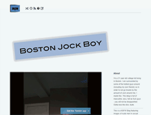 Tablet Screenshot of bostonjockboy.tumblr.com