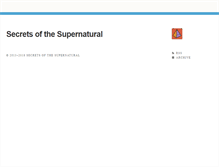 Tablet Screenshot of dirtysupernaturalsecrets.tumblr.com