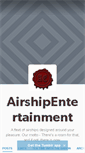Mobile Screenshot of airshipentertainment.tumblr.com