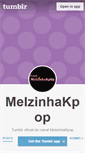 Mobile Screenshot of melzinhakpop.tumblr.com