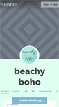 Mobile Screenshot of beachy--boho.tumblr.com