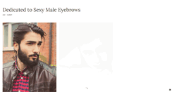 Desktop Screenshot of manbrows.tumblr.com