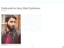 Tablet Screenshot of manbrows.tumblr.com