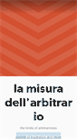 Mobile Screenshot of lamisuradellarbitrario.tumblr.com