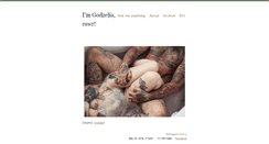 Desktop Screenshot of godzelia.tumblr.com