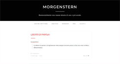 Desktop Screenshot of morgenstern.tumblr.com