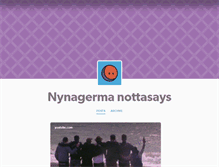 Tablet Screenshot of nynagermanottasays.tumblr.com