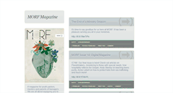 Desktop Screenshot of morfmag.tumblr.com