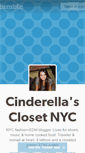 Mobile Screenshot of cinderellasclosetnyc.tumblr.com
