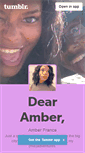 Mobile Screenshot of amberfrance.tumblr.com