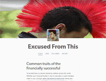Tablet Screenshot of excusedfromthis.tumblr.com