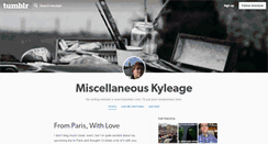 Desktop Screenshot of misckyle.tumblr.com