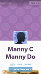 Mobile Screenshot of mannycmannydo.tumblr.com