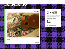 Tablet Screenshot of mannycmannydo.tumblr.com