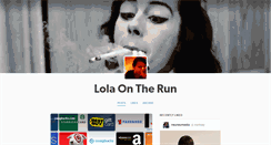 Desktop Screenshot of lolaontherun.tumblr.com
