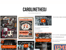 Tablet Screenshot of carolinethedj.tumblr.com