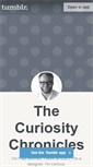 Mobile Screenshot of curiositychronicles.tumblr.com