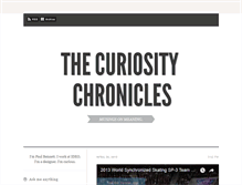 Tablet Screenshot of curiositychronicles.tumblr.com