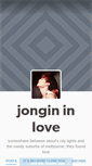 Mobile Screenshot of jongin-love.tumblr.com