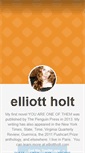 Mobile Screenshot of elliottholt.tumblr.com