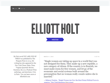 Tablet Screenshot of elliottholt.tumblr.com