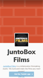 Mobile Screenshot of juntoboxfilms.tumblr.com