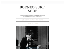 Tablet Screenshot of borneosurfshop.tumblr.com