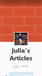 Mobile Screenshot of juliaallisonarticles.tumblr.com