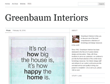 Tablet Screenshot of greenbauminteriors.tumblr.com