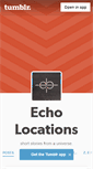 Mobile Screenshot of echo-locations.tumblr.com