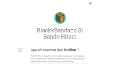 Desktop Screenshot of blackkbandana.tumblr.com