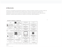 Tablet Screenshot of eldirectorio.tumblr.com