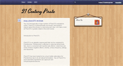 Desktop Screenshot of 21centurypirate.tumblr.com