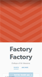Mobile Screenshot of factoryjoe.tumblr.com