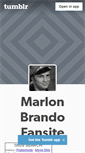 Mobile Screenshot of marlonbrandofan.tumblr.com