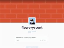 Tablet Screenshot of floweryscent.tumblr.com