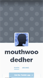 Mobile Screenshot of mouthwoodedher.tumblr.com