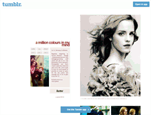 Tablet Screenshot of amillioncolours.tumblr.com