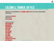 Tablet Screenshot of caldwelltannerohyes.tumblr.com