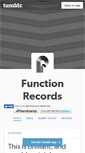 Mobile Screenshot of functionrecords.tumblr.com