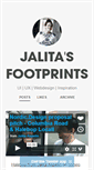 Mobile Screenshot of jalitasfootprints.tumblr.com