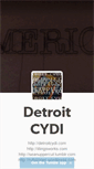 Mobile Screenshot of detroitcydi.tumblr.com