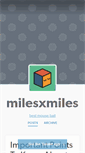 Mobile Screenshot of milesxmiles.tumblr.com