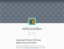 Tablet Screenshot of milesxmiles.tumblr.com