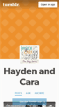 Mobile Screenshot of haydenandcara.tumblr.com